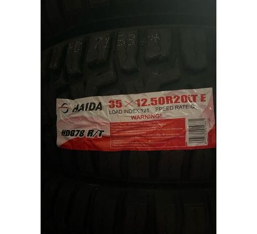 HAIDA HD878 LT35x12.5x20 (All Weather/Rough Terrain)