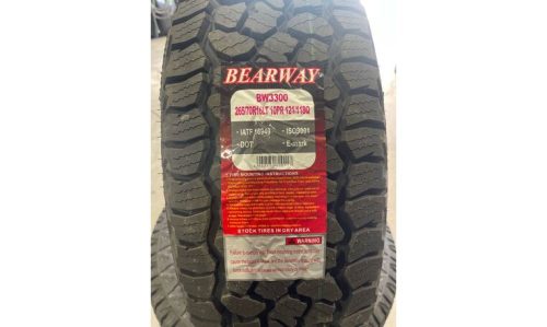 LT265/70R16 Bearway BW3300 (All Season/ All Terrain)