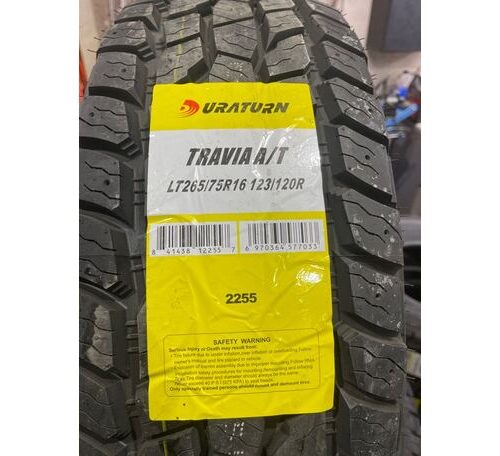 LT265/75R16 DURATURN TRAVIA   (All Weather/All Terrain)